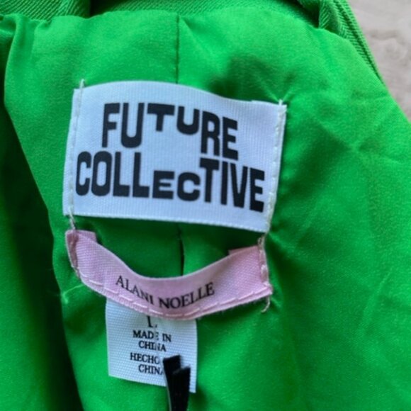 NWT Future Collective Alani Noelle Cut Out Blazer - Picture 6 of 10